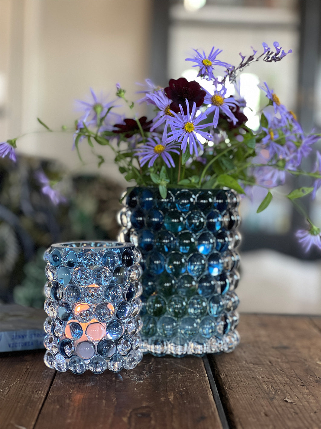 HURRICANE LAMP BOULE REGULAR, Sea