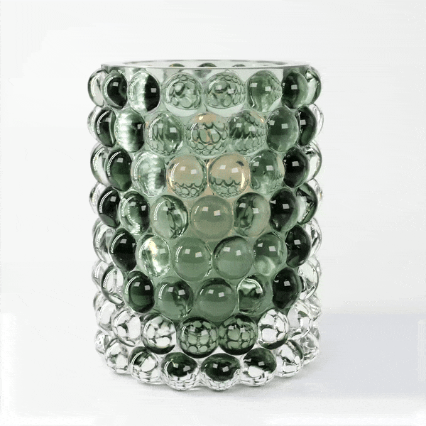 HURRICANE LAMP BOULE LARGE, Sage Windlicht