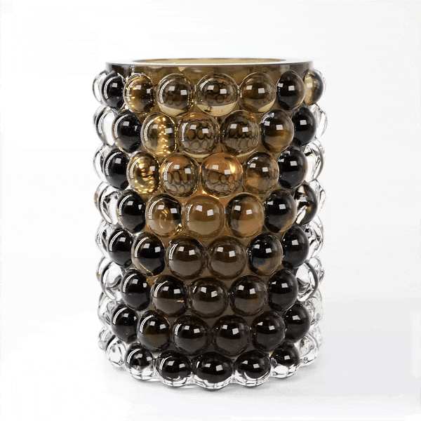 HURRICANE LAMP BOULE LARGE, Tobacco Windlicht