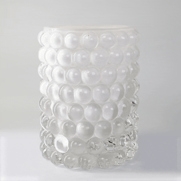 HURRICANE LAMP BOULE LARGE, White