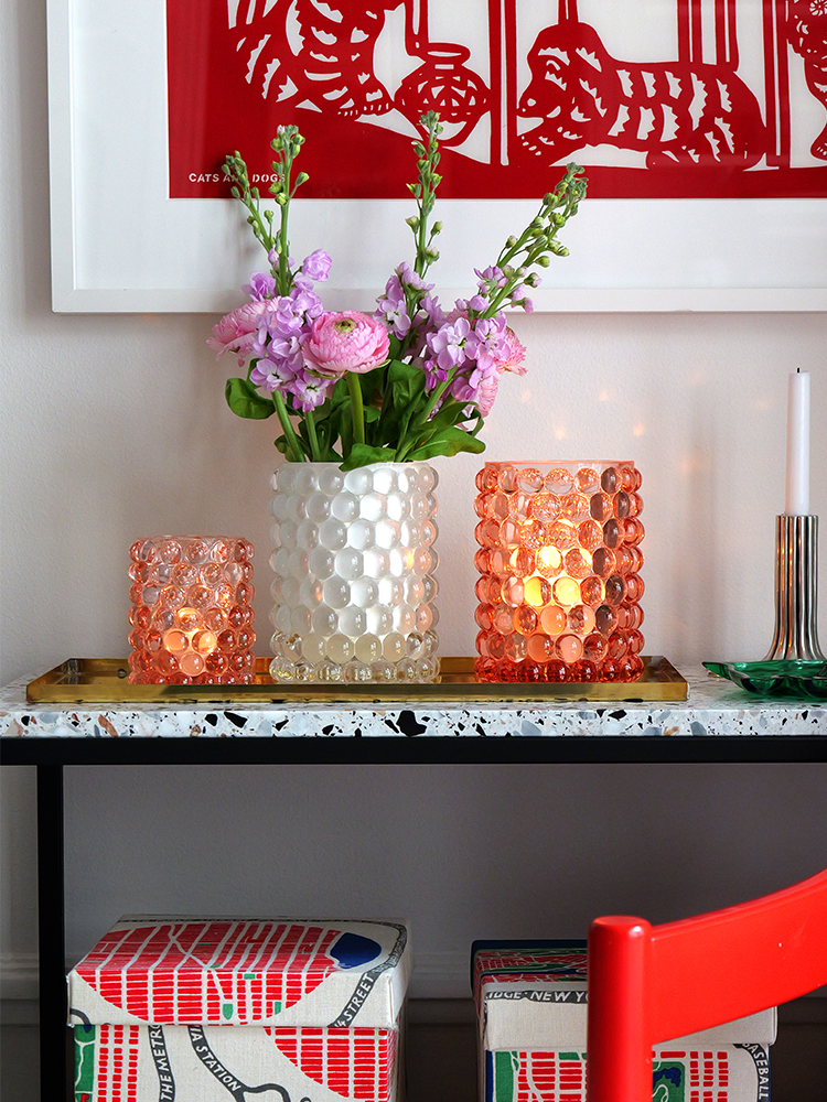 HURRICANE LAMP BOULE LARGE, White