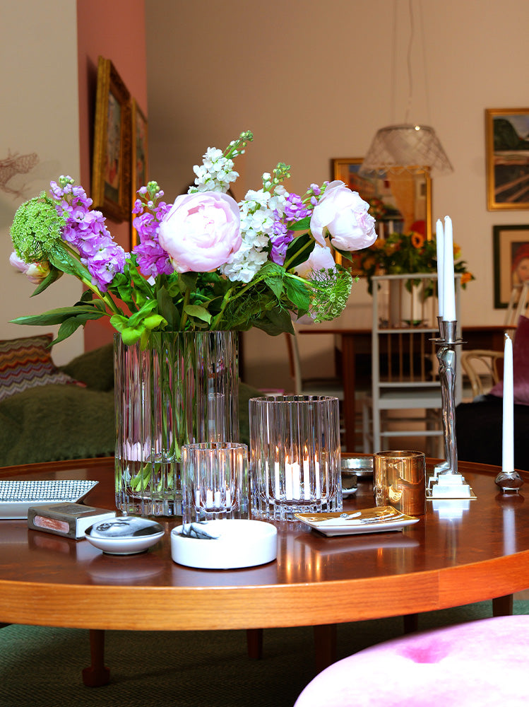 HURRICANE CRYSTAL LAMP REGULAR, Strict Ljuslykta