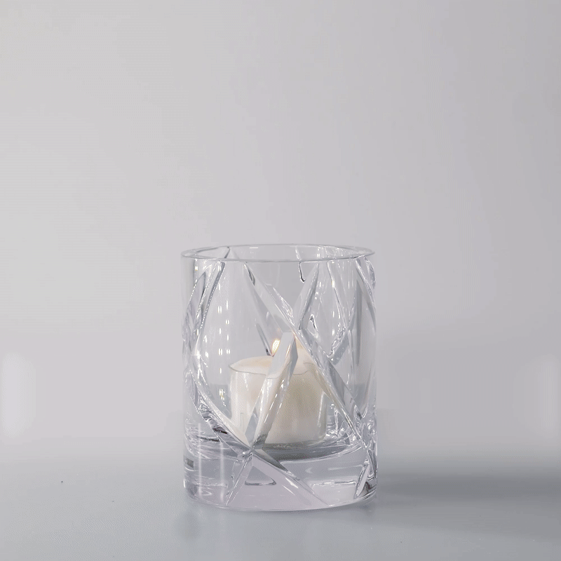 HURRICANE CRYSTAL LAMP REGULAR, Clear