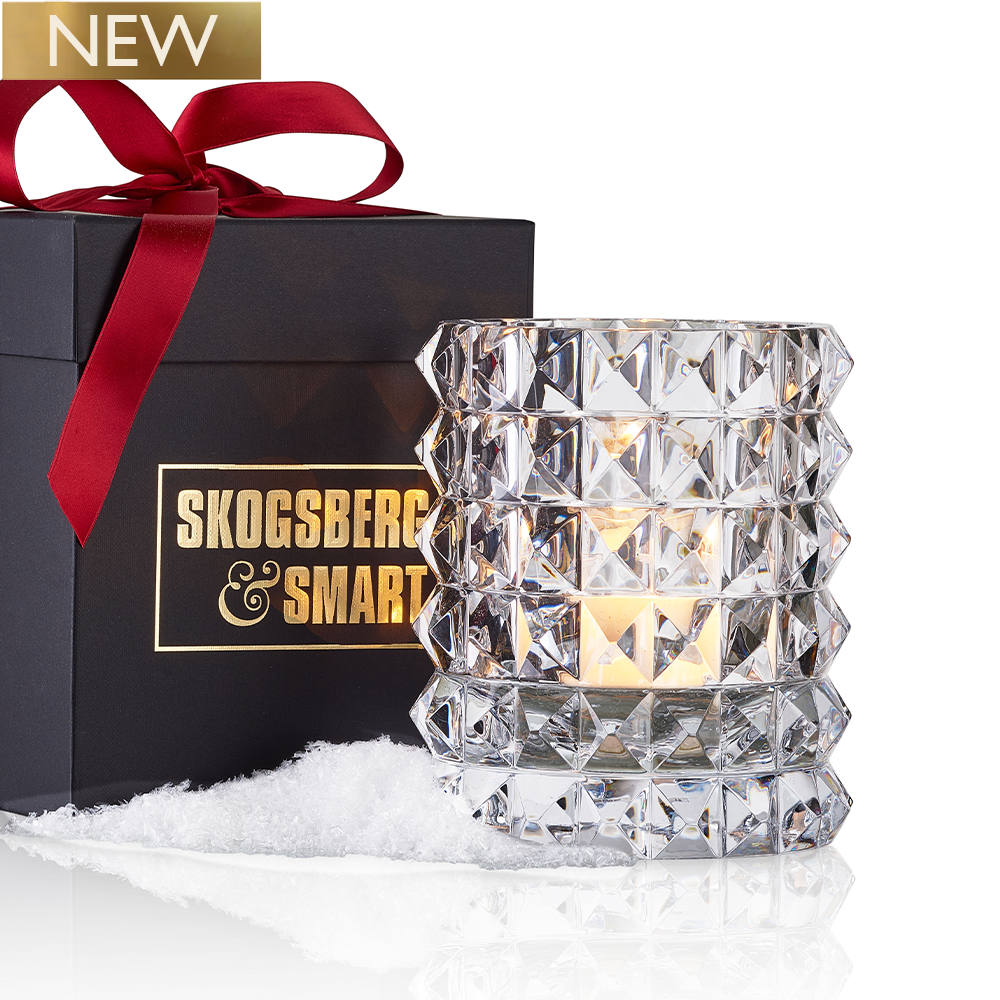 HURRICANE CRYSTAL LAMP MEDIUM, Stud