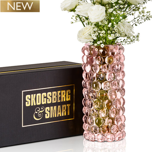 HURRICANE BOULE VASE, Rosé