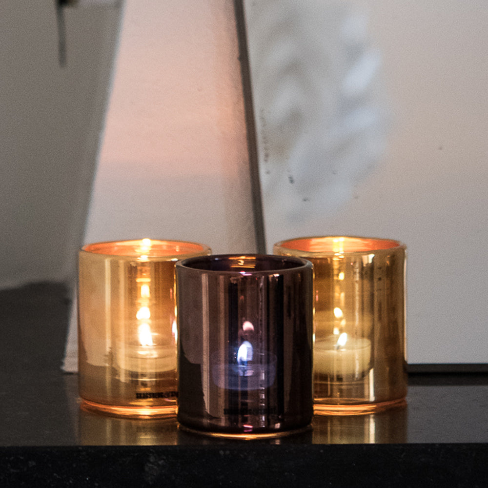 HURRICANE LAMP SMALL, Bronze Skogsberg&Smart